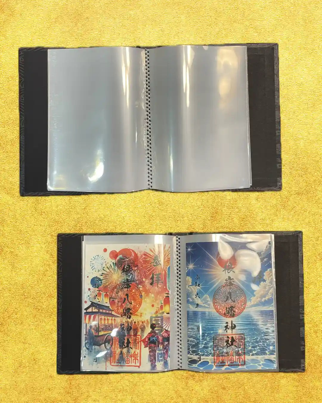 書置き専用御朱印帳「鶴と亀」